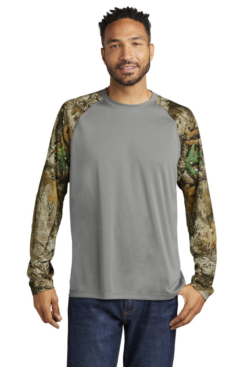 Russell Outdoors™ Realtree® Colorblock Performance Long Sleeve Tee