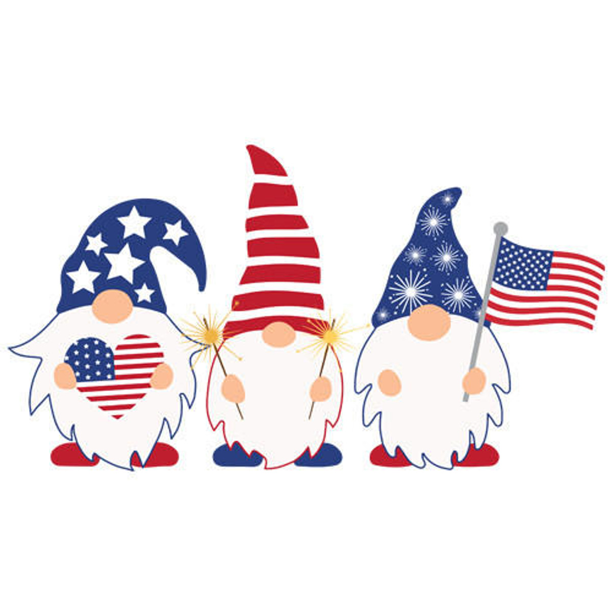 WALAStock Gnomes 4th of July 