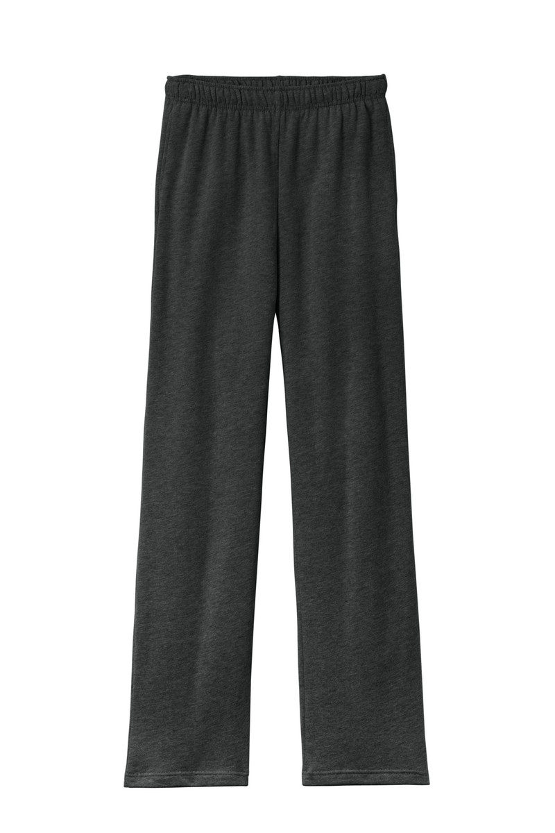 【MUCENT】 PINTER WIDE CURVED SNAP FLEECE SWEAT PANTS UNISEX BELLA+CANVAS® Unisex Sponge Fleece Straight Leg Sweatpant