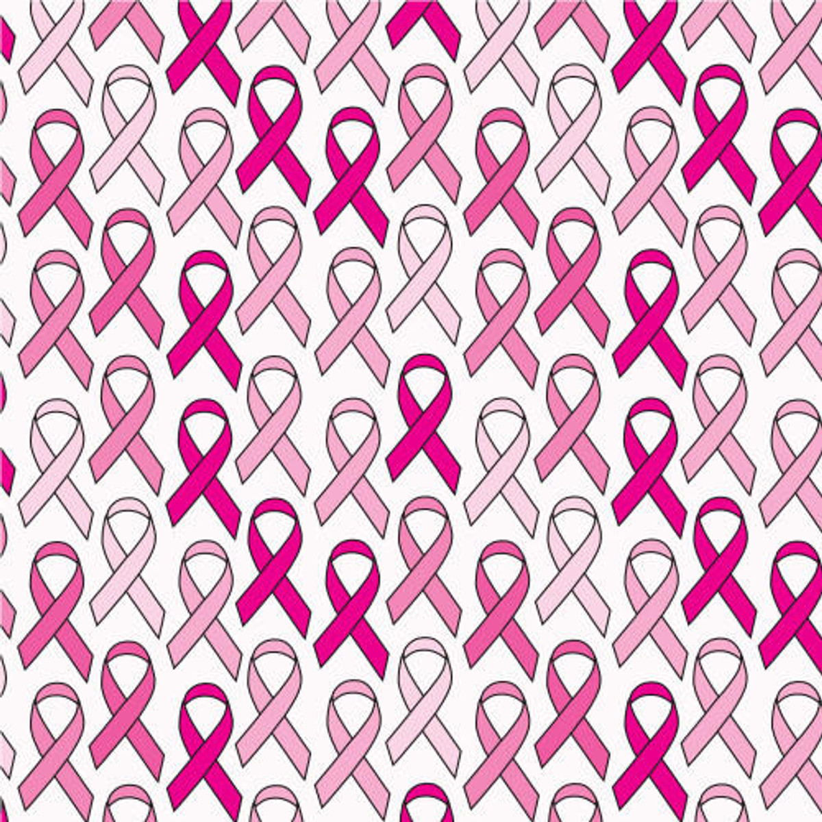 Pink Multi Ribbon HTV for shirts, ideal for creating multi-colored awareness ribbons with a matte finish.