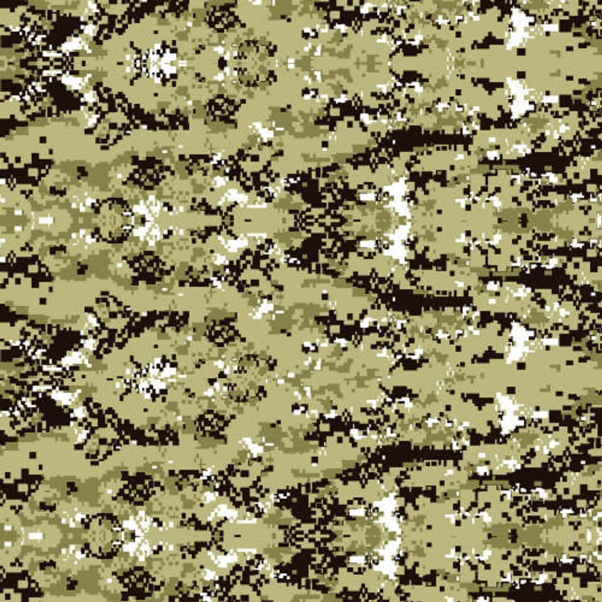 D.Camo Desert HTV, perfect for creating desert camouflage designs on shirts with a matte finish.