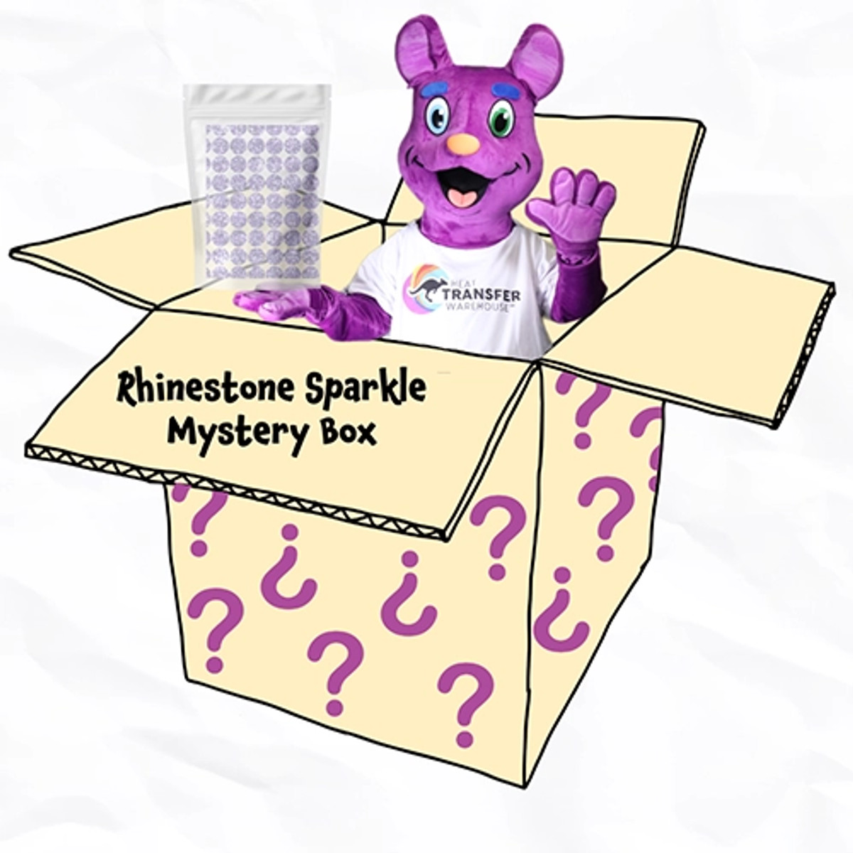 Rhinestone Sparkle Box