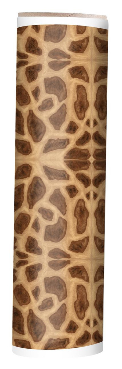 Custom giraffe design on HTV, perfect for heat transfer onto shirts and garments with matte finish