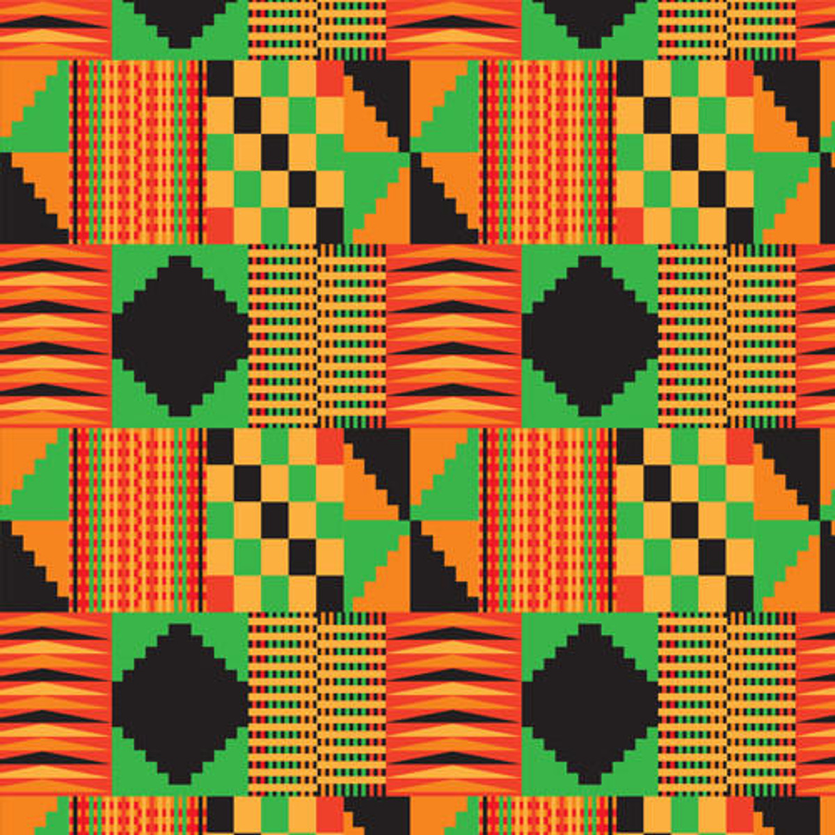 Kente Cloth - Adhesive Vinyl Pattern kente-cloth-adhesive-vinyl-pattern