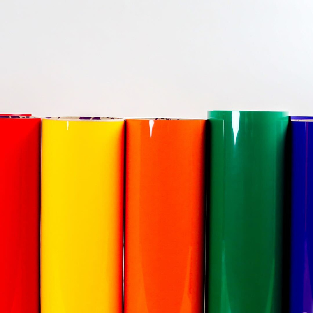 ThermoFlex Plus Heat Transfer Vinyl 15" Close Up of Rolls