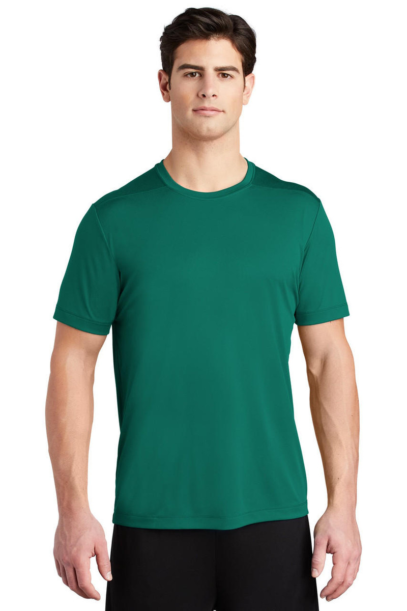 Soft matte-finish Sport-Tek Posi-UV Pro Tee with UPF 50 protection.