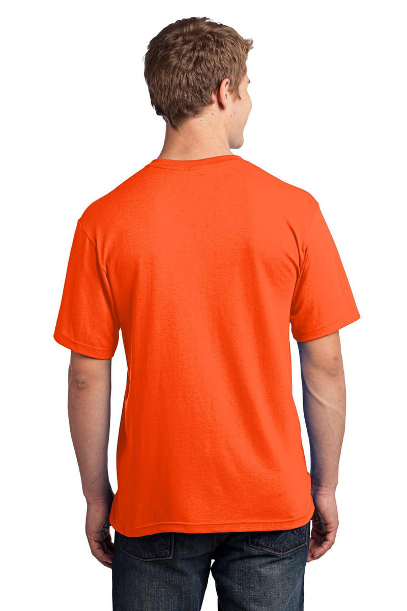 All-American Tee featuring 90/10 cotton/poly blend in Athletic Heather for a comfortable fit.