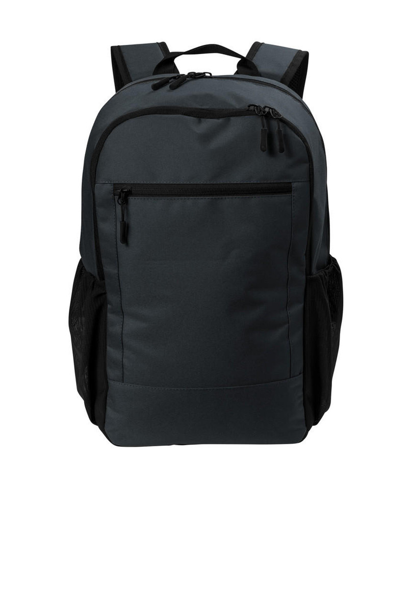 Daily Commute Backpack with padded laptop sleeve and organization panel.