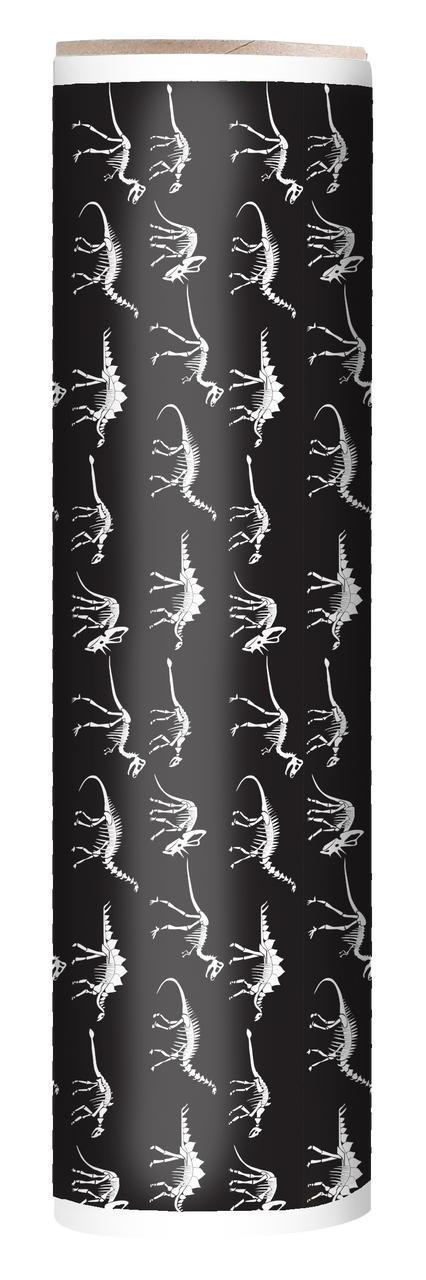 Dinosaur Bones on Brown - HTV Pattern