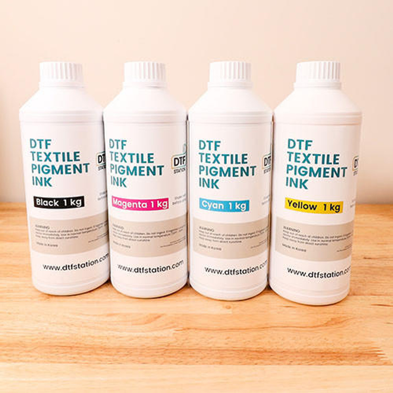Dtf DTF direct to Film Best Ink Black Cyan Mag. Yellow White Dtf Ink Made  in Usa 
