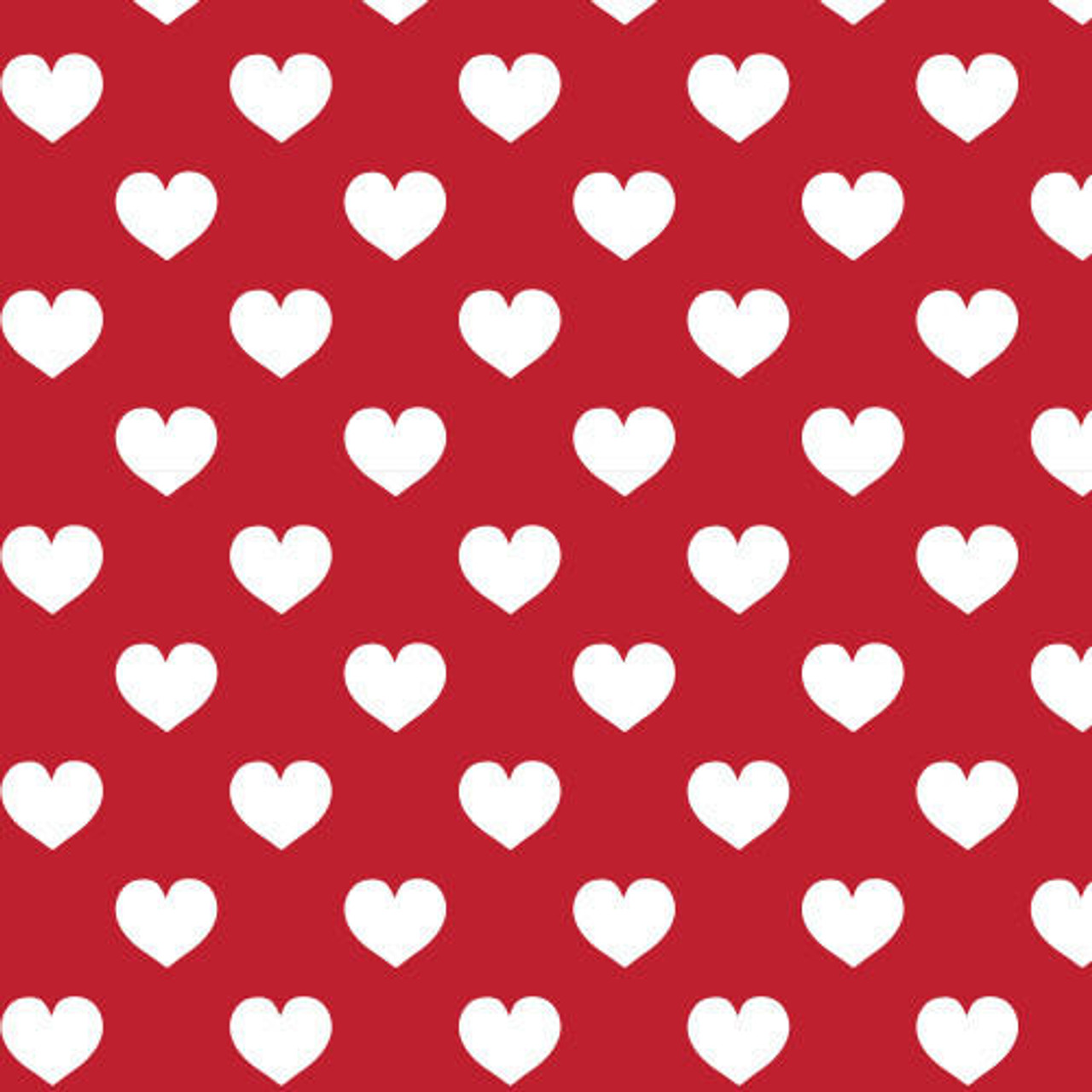 Simple Heart Red - HTV Pattern