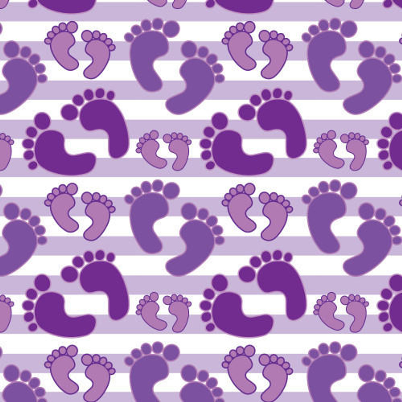 Baby Feet Purple - HTV Pattern