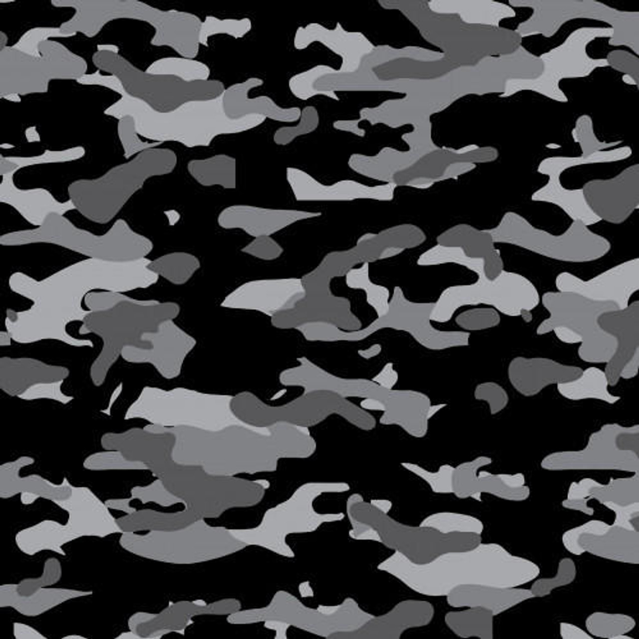 Black Army Camo - Pattern HTV