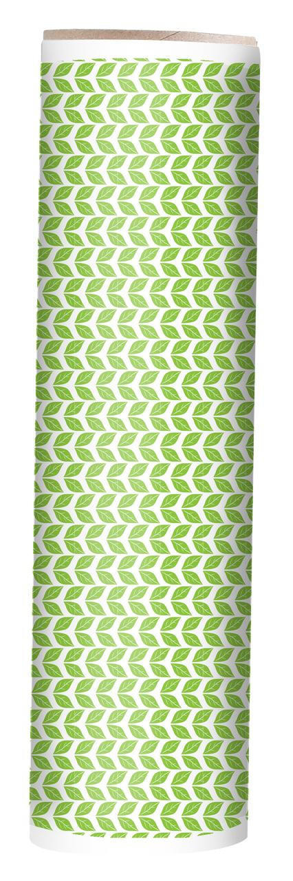 Leafy Rows Green - HTV Pattern