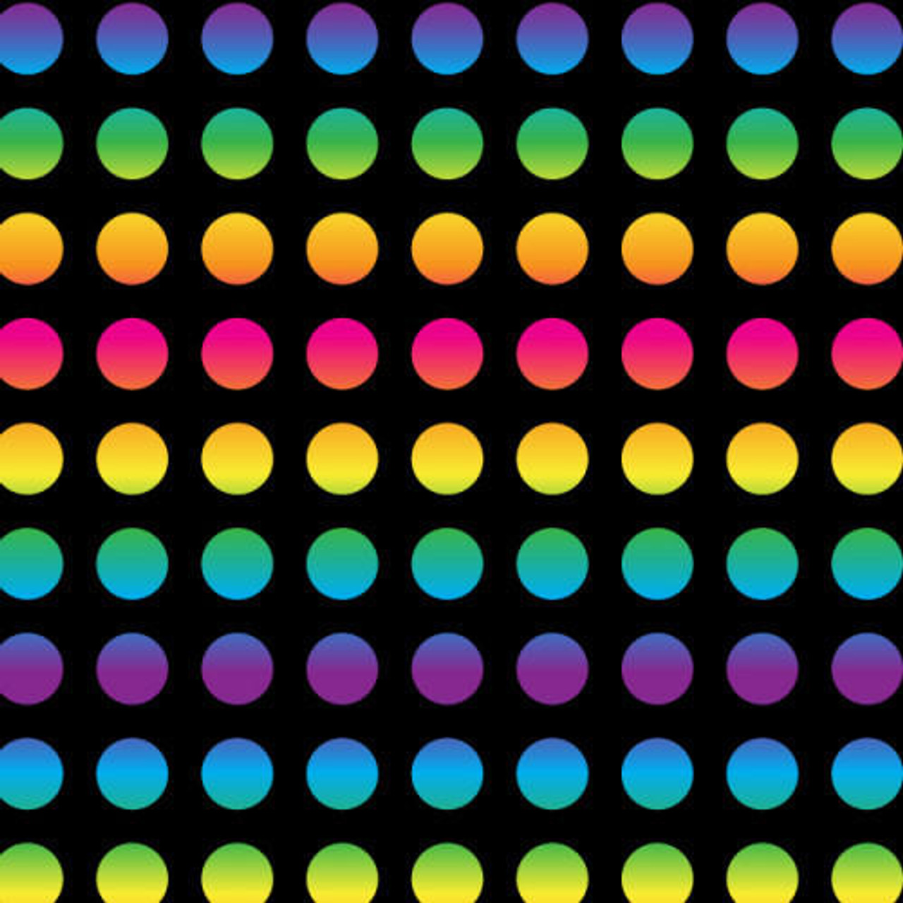 Rainbow Polka Dots - HTV Pattern