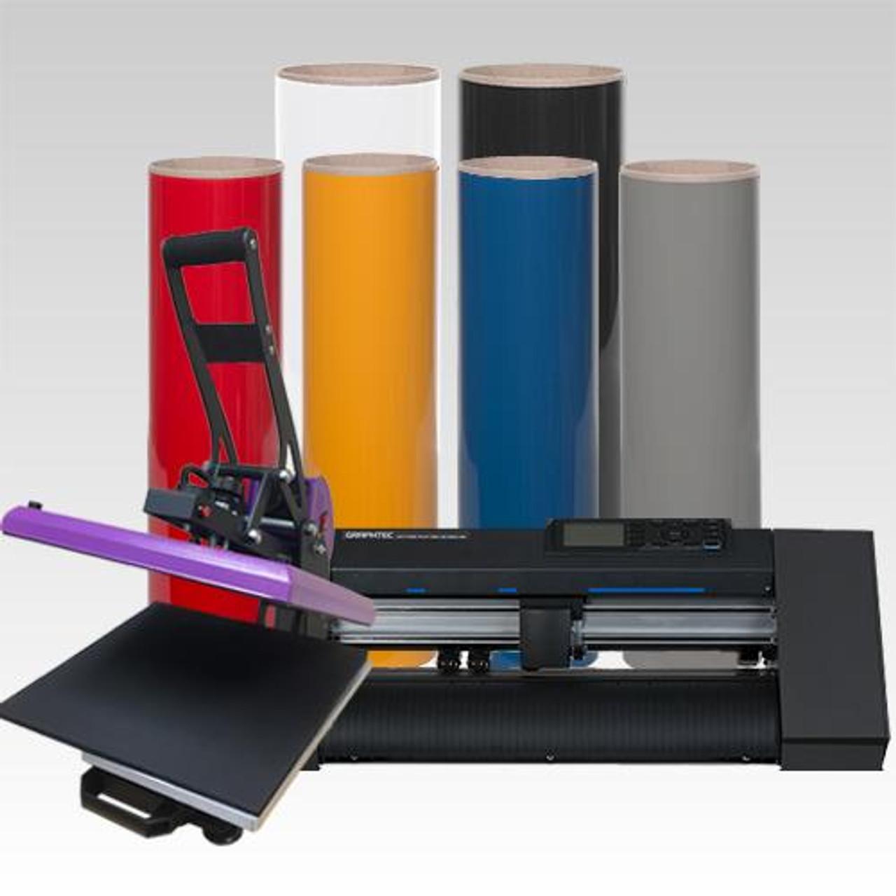 Graphtec CE7000 15 WALAPress Heat Press Bundle