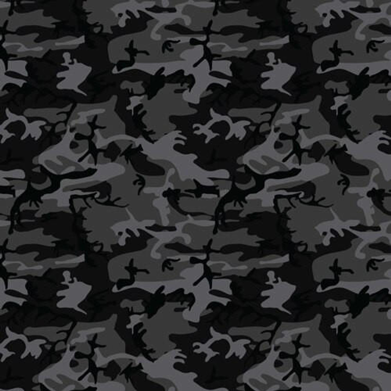 Black Army Camo - Pattern HTV