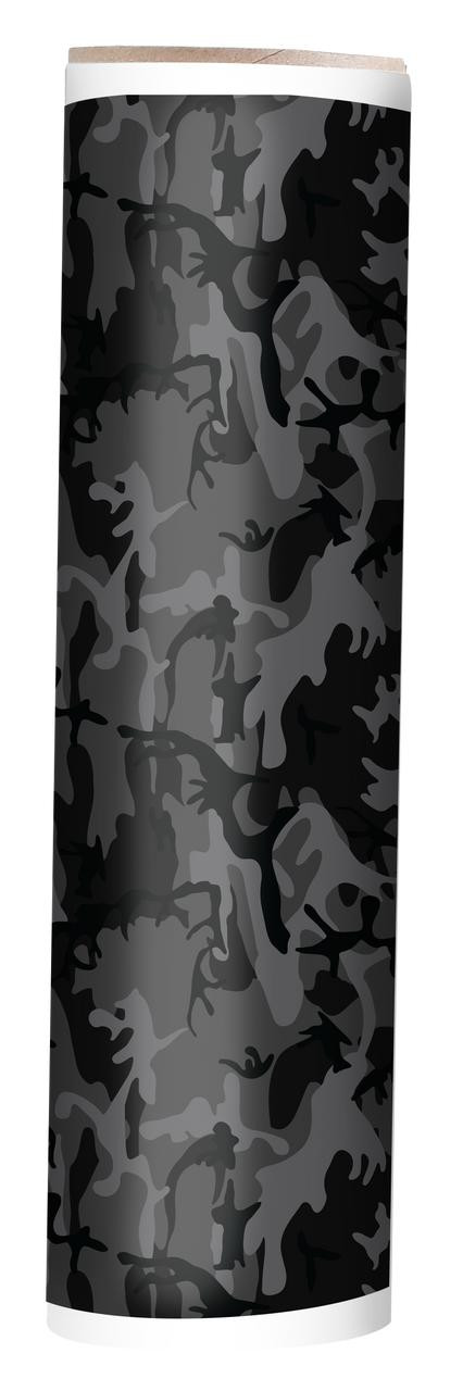 Black Army Camo Adhesive Vinyl