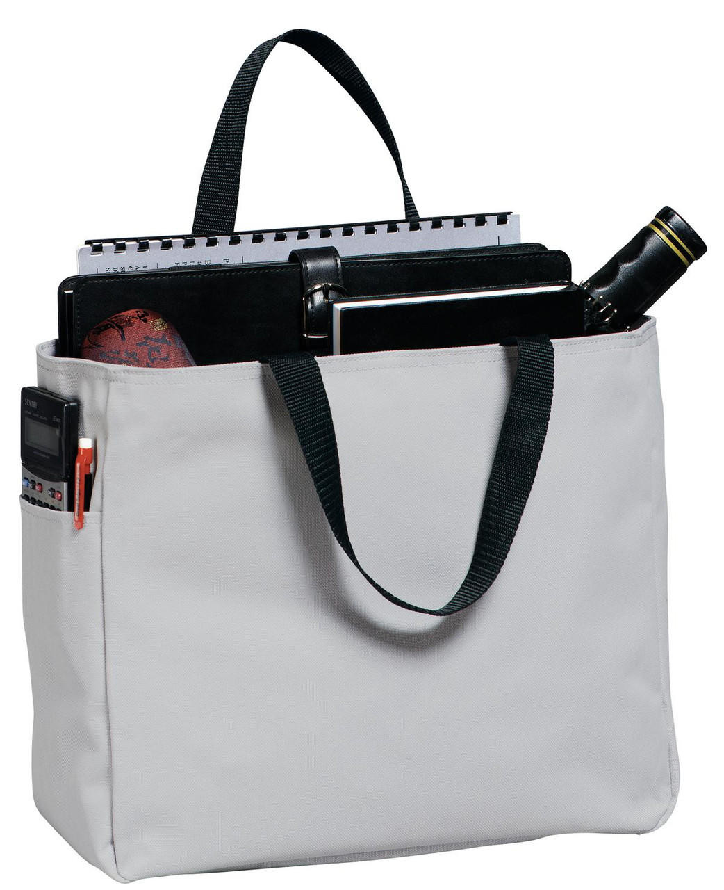  Port Authority Essential Zip Tote OSFA Black : Clothing, Shoes  & Jewelry