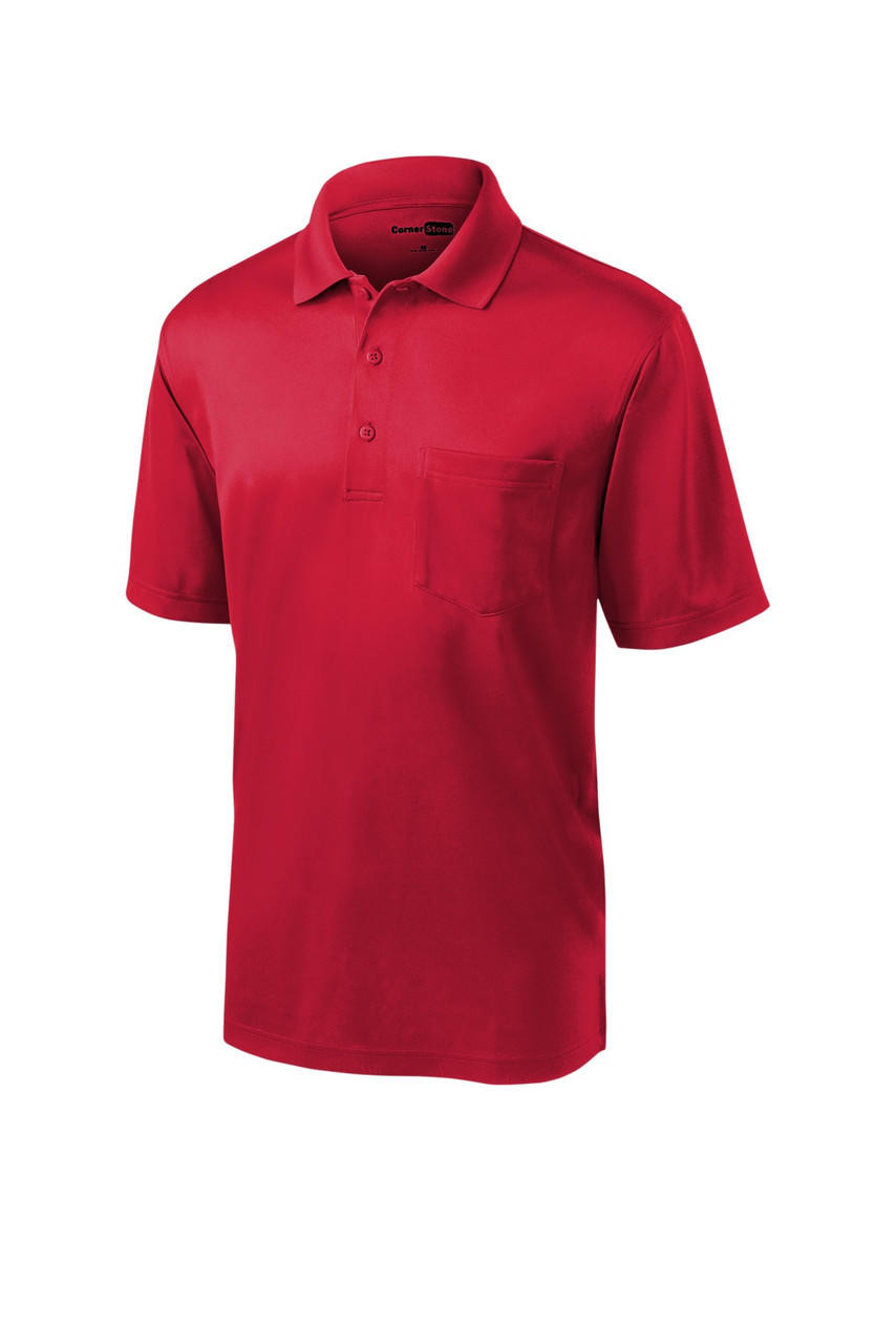 CornerStone® Select Snag-Proof Pocket Polo