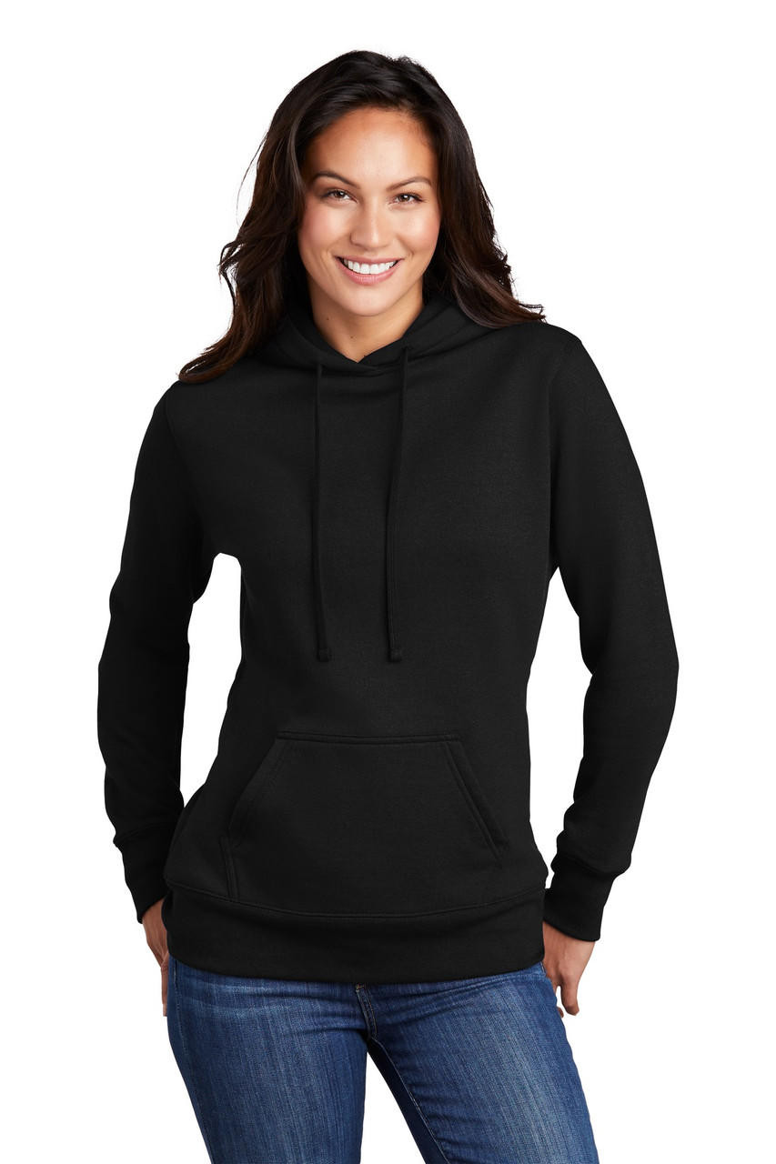 Port & Company Ladies Core Fleece Pullover Hooded Sweatshirt