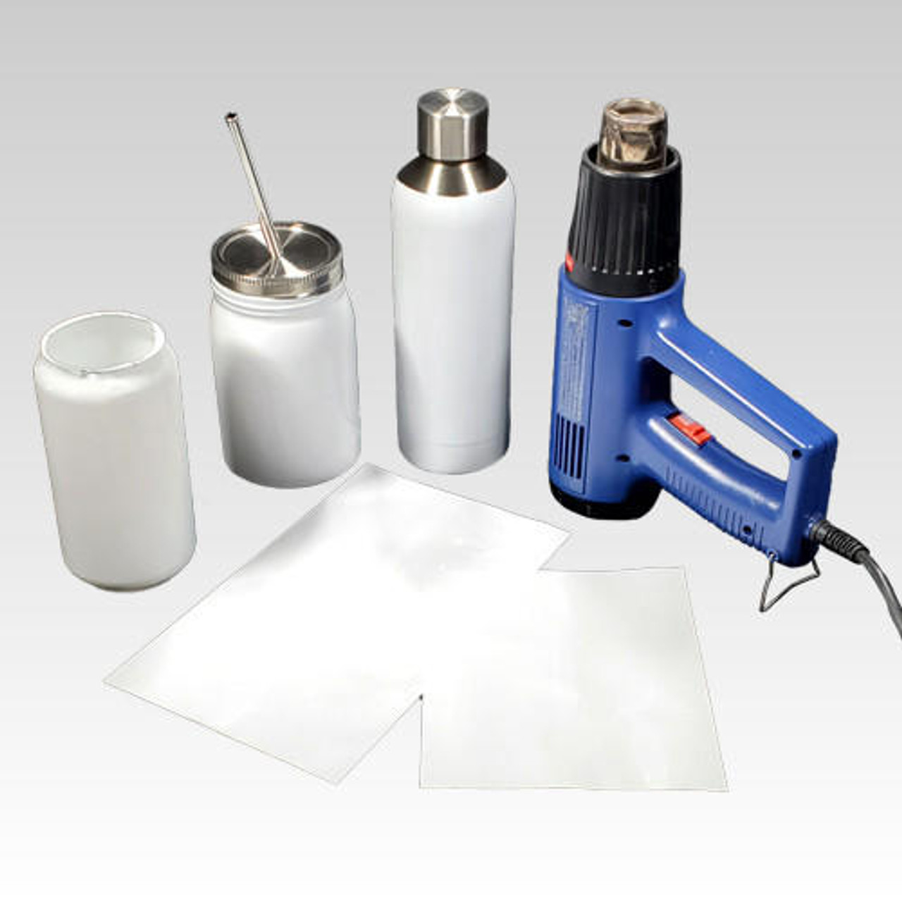 Sublimation Shrink Wrap Sleeves - Sublimation Tools - Quick Blanks & More