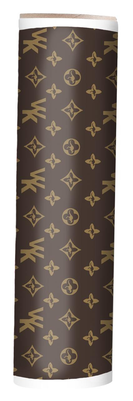 Patterned Vinyl and HTV Sheets - Louis Vuitton Brown Logo (LV2)