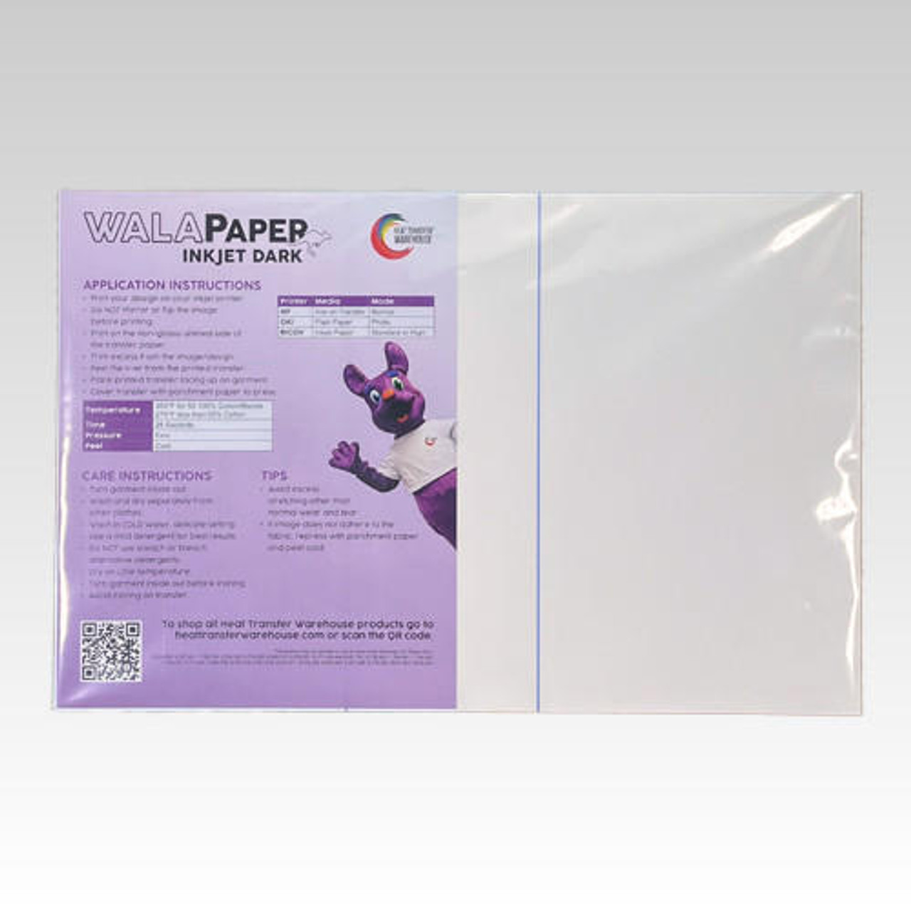 Silicone Parchment Paper for Heat Transfer Applications 8.5x11 100 SHEETS