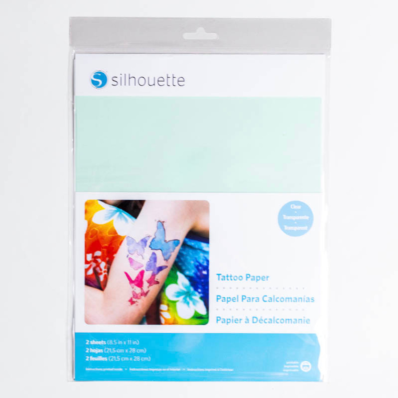 Silhouette Temporary Tattoo Paper