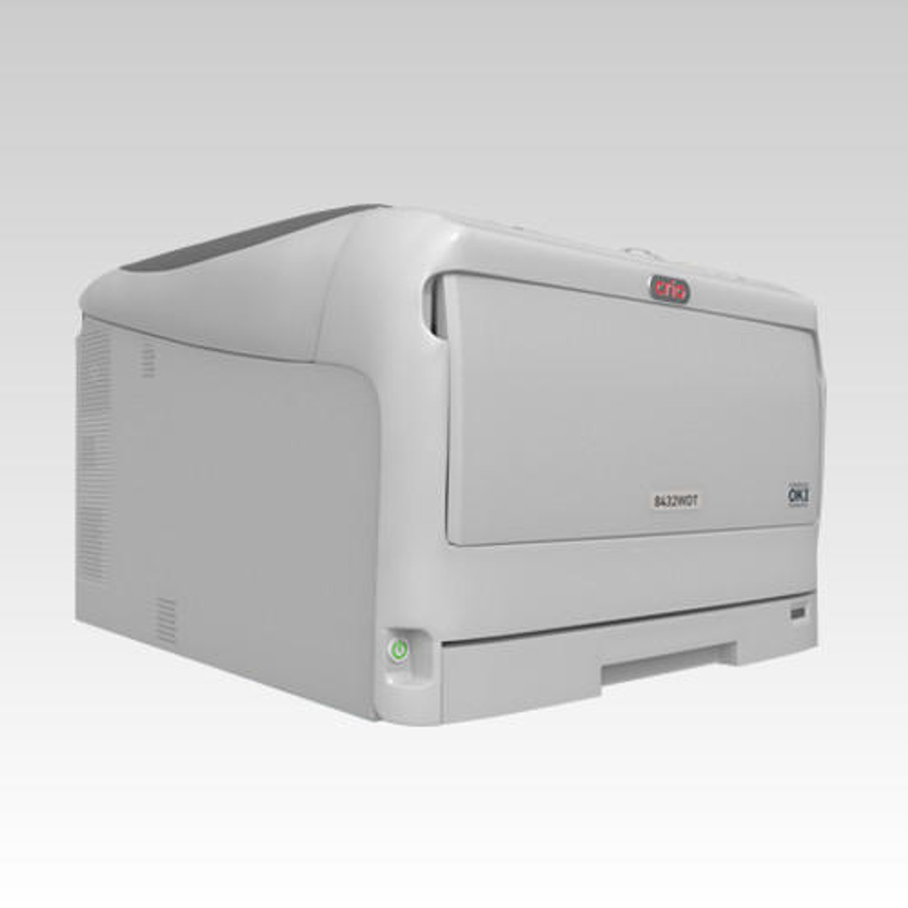 Crio 8432WDT White Toner Printer Bundle