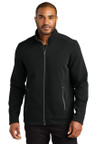 Classic pique-look fleece jacket with a brushed-back interior for warmth and comfort.