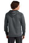 Soft fleece hoodie with a two-panel hood and front pouch pocket for added convenience.