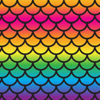  SISER1141 - Rainbow Fish Scales 