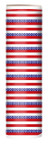  SISER341 - USA Flag Stripes 