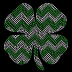 St patricks day rhinestone transfers GIF