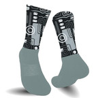  WALAKustom Sublimated Athletic Socks by Silky Socks 
