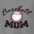 WALAStock Baseball Mom with Hearts Black 