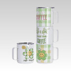 Sublimation Stackable Steel Coffee Mug 13oz Yotpo