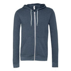  WALAKustom BELLA+CANVAS ® Sponge Fleece Full-Zip Hoodie 