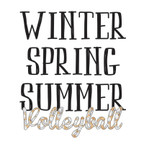 WALAStock Seasons Volleyball 