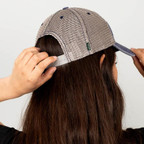 Back of the Embroidered Legacy Dashboard Trucker Cap to show details of the hat