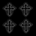  Crosses 3 Burst - 4 Pack 