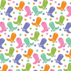 Heat Transfer Warehouse SISER-1592 - Bright Cowboy Boots 