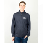 WALAKustom Embroidered Microterry 1/4-Zip Pullover 