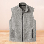 WALAKustom Embroidered Sweater Fleece Vest 