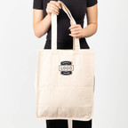  Embroidered Ideal Twill Over-the-Shoulder Grocery Tote 