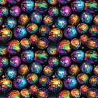 Heat Transfer Warehouse Colorful Disco Balls HTV 