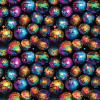 Heat Transfer Warehouse Colorful Disco Balls Adhesive Vinyl 