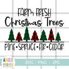  Farm Fresh Christmas Trees SVG 
