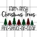  Farm Fresh Christmas Trees SVG 